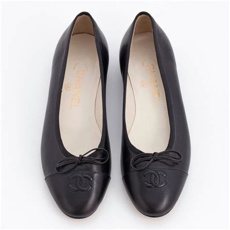 brown and black chanel flats|Chanel flats price euro.